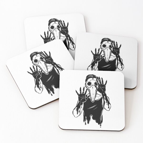 Item preview, Symbol of a health crisis, epidemic virus disease outbreak as a human corpse monster in a plague doctor mask. designed and sold by quantaarcana.