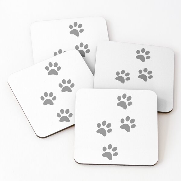Item preview, Dog Foot Prints Cat Foot Prints Cat Dog Paws designed and sold by vishal100ni.