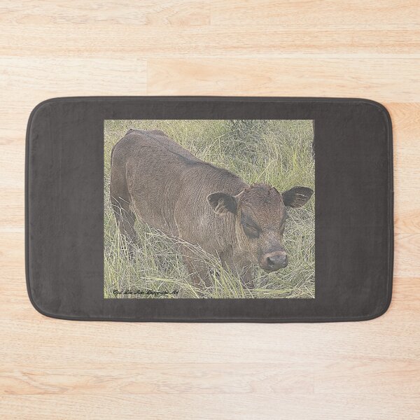Item preview, LIMOUSIN  CALF IN THE GRASS designed and sold by Opalbluerose.