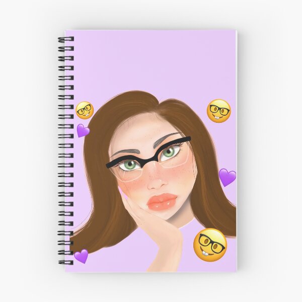 Item preview, Emoji Girl: Nerd (brown hair 2) designed and sold by Alexyslouwho.