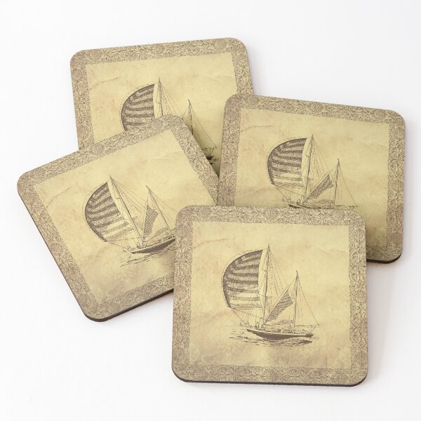Item preview, Antique - Sailing boat  designed and sold by Cozy-Dreams.