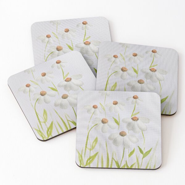 Item preview, Watercolour Daisies designed and sold by JillyBeanDesign.