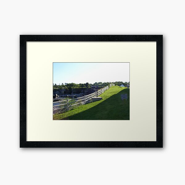 Keep Off The Grass Framed Art Print