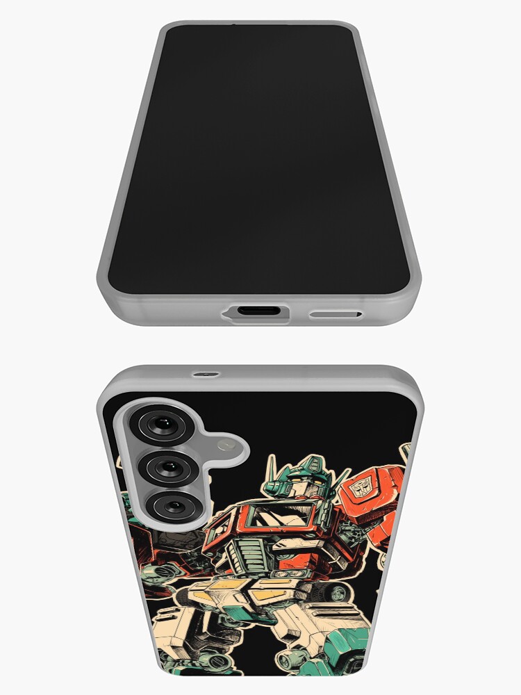 Thumbnail 3 of 4, Samsung Galaxy Phone Case, full-length Optimus Prime in retro style designed and sold by Ignat01.