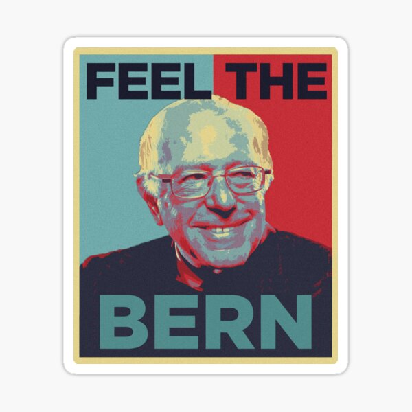 FEEL THE BERN STICKER Sticker