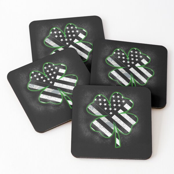 Item preview, Air Force Gift Veteran Thin Camo Line Flag St Patricks Day Clover designed and sold by Simeon	 Dorelus.