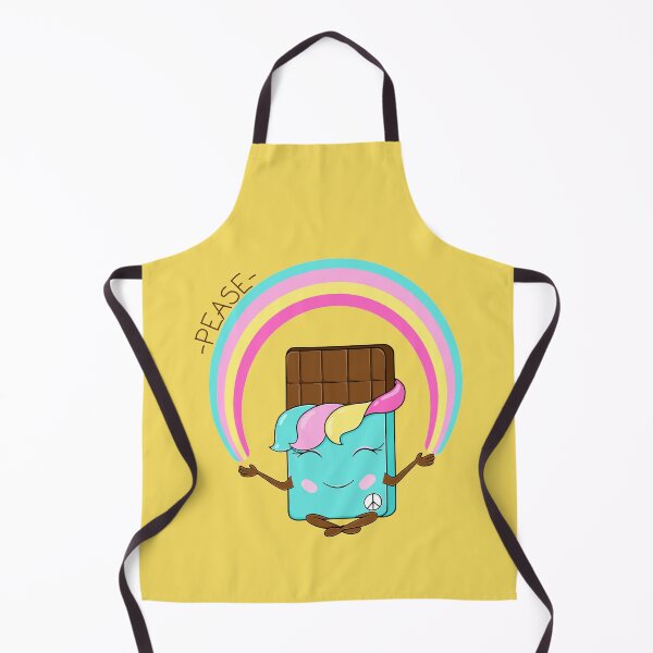 Item preview, cute kawaii chocolate bar in support of the world with a rainbow in his hands T-Shirt designed and sold by IriSev.