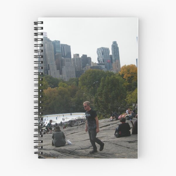 Item preview, View of Wollman Rink, Central Park, from Rock Formation designed and sold by lenspiro.