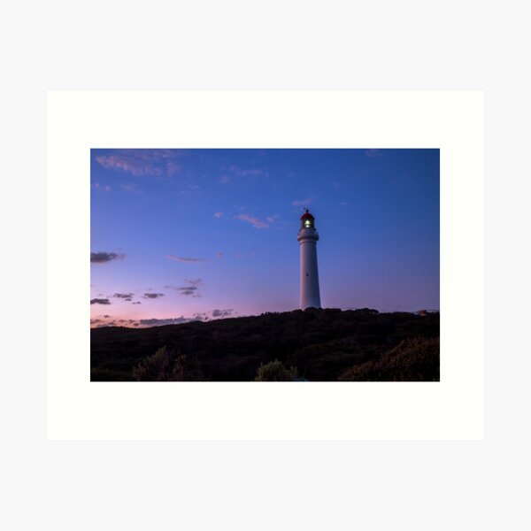 Item preview, Aireys Inlet Lighthouse at Dusk designed and sold by susanzentay.