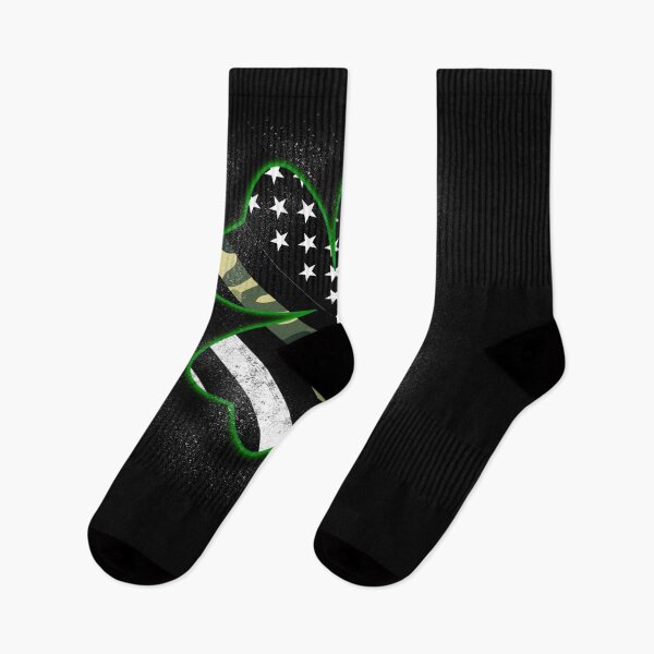 Item preview, Army Gift Veteran Thin Camo Line Flag St Patricks Day Clover designed and sold by Simeon	 Dorelus.