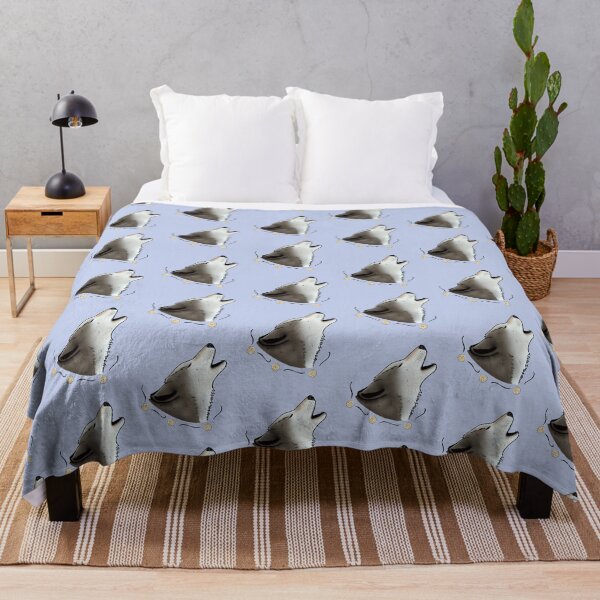 Item preview, Wolf howling under the full moon designed and sold by rainbowcho.