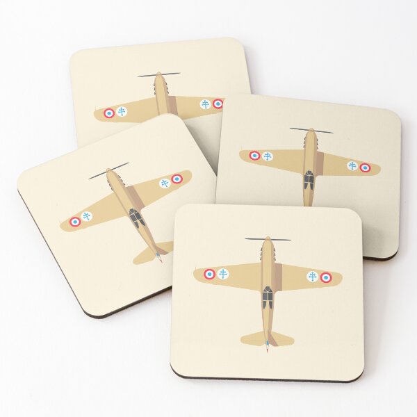 Item preview, D.520 French WWII Fighter Aircraft - Tan designed and sold by VoodooCircus.
