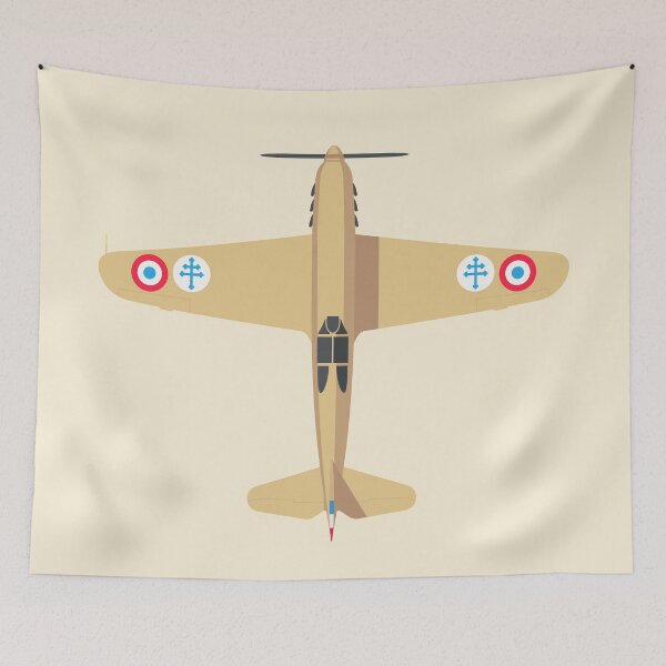 Item preview, D.520 French WWII Fighter Aircraft - Tan designed and sold by VoodooCircus.