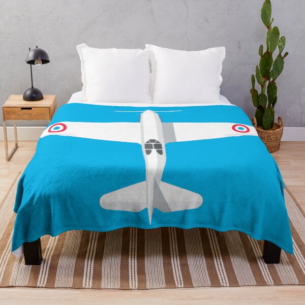 Item preview, D.520 French WWII Fighter Aircraft - Cyan designed and sold by VoodooCircus.