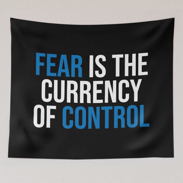 Item preview, Fear Is The Currency Of Control Political designed and sold by Sour Soul.