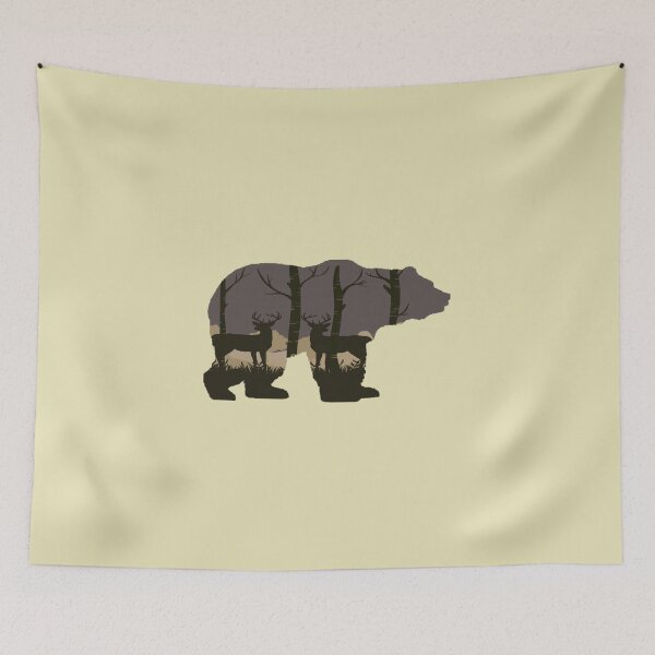 Item preview, Bear , The Mountains are Calling and I Must Go , Vacation , Camping , Adventure designed and sold by Mekoooo.