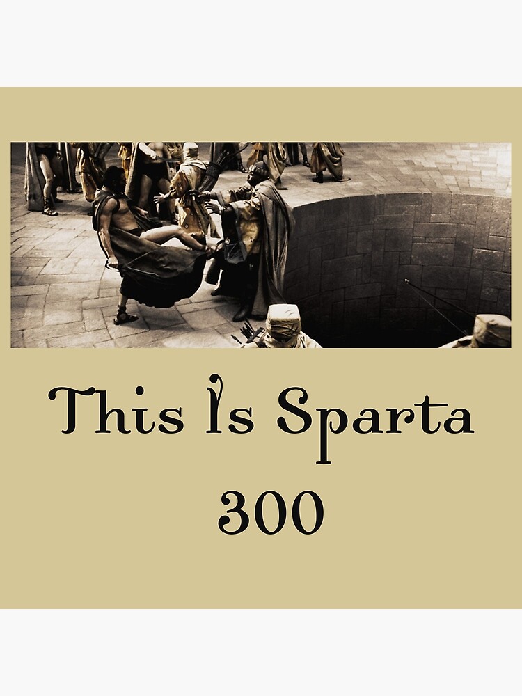This is Sparta Poster by thesircurly