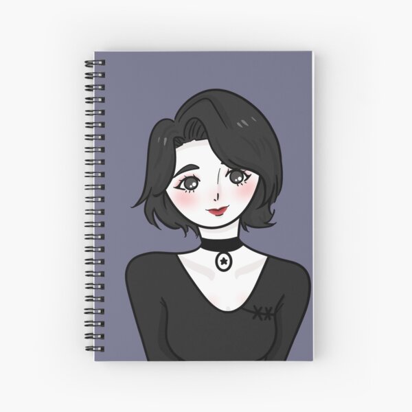 The doomer girl meme notebook: Doomer girl notebook (8.5×11) college ruled  notebook