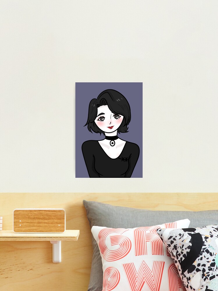 Doomer girl Art Print for Sale by CricketDoodles