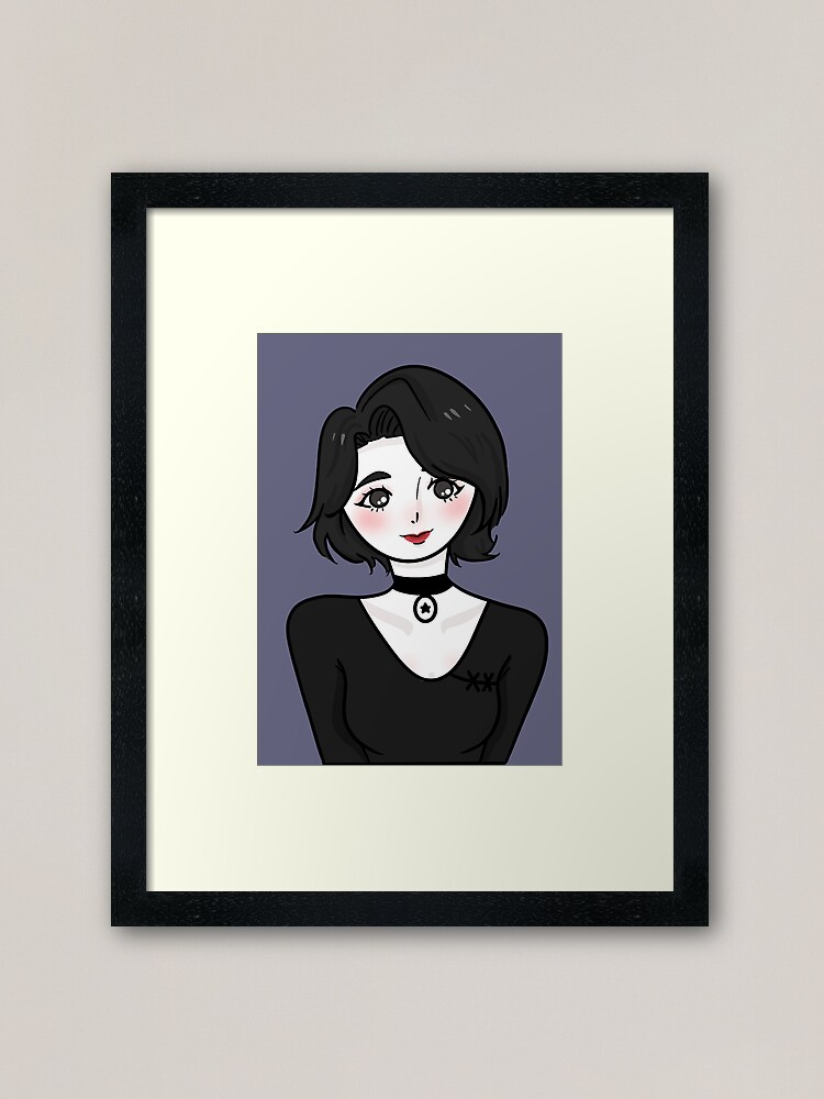 Doomer girl Art Print for Sale by CricketDoodles