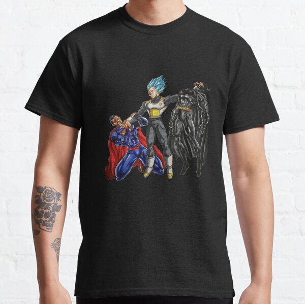 Vegeta Super Saiyan Blue Beats Super Heroes Classic T-Shirt