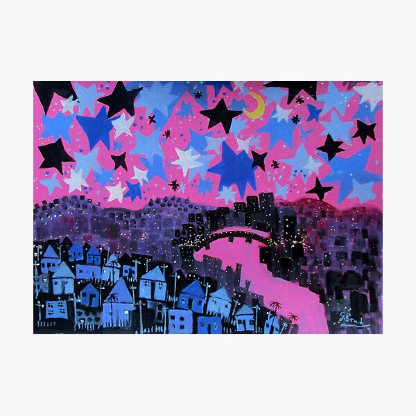 winter stars Photographic Print