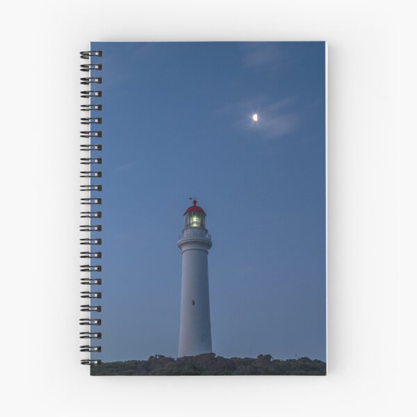 Item preview, Aireys Inlet Lighthouse with the moon  designed and sold by susanzentay.