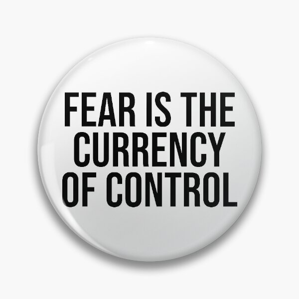 Item preview, Fear Is The Currency Of Control Liberty designed and sold by Sour Soul.
