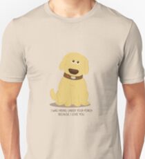 Camiseta unisex Amor de cachorros