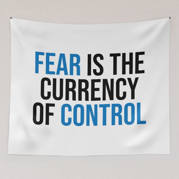 Item preview, Fear Is The Currency Of Control Power designed and sold by Sour Soul.