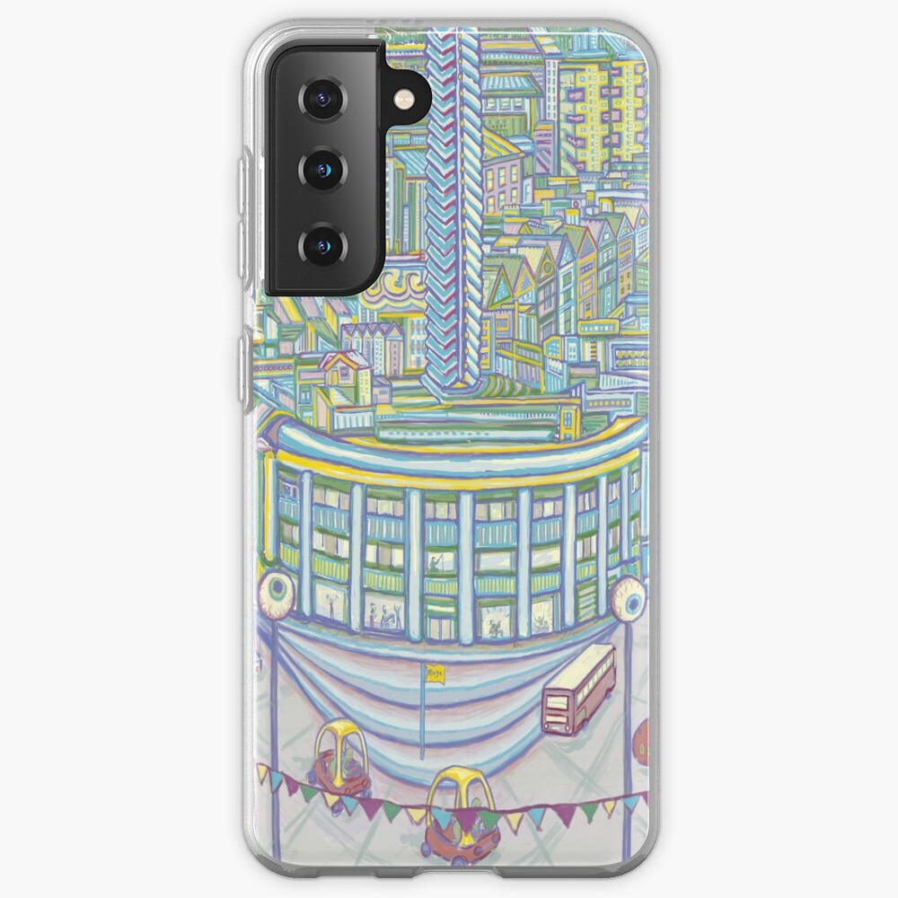 Megatropolis, Caterpillar District Case & Skin for Samsung Galaxy
