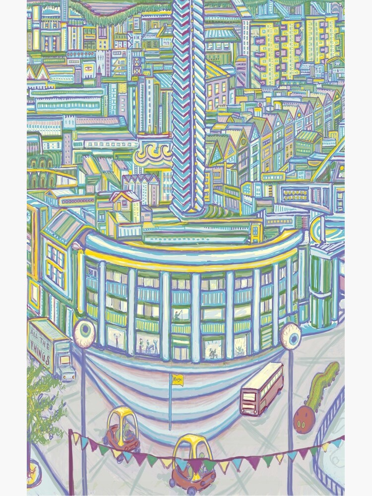 Megatropolis, Caterpillar District by SlideRulesYou