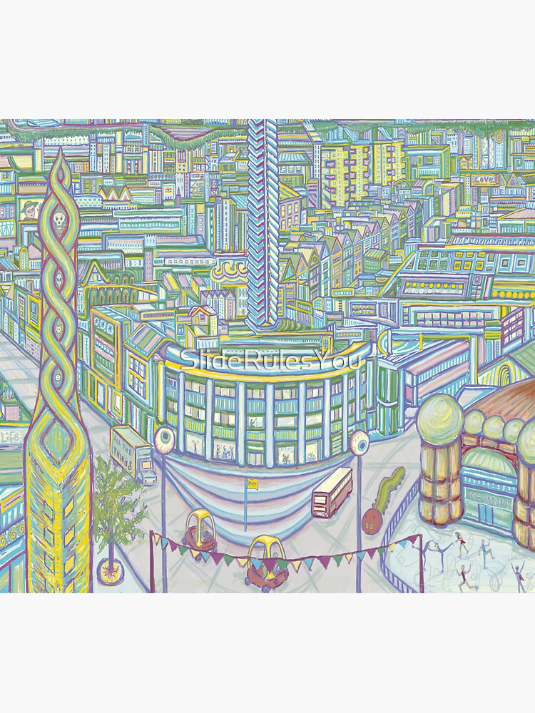 Megatropolis, Caterpillar District by SlideRulesYou