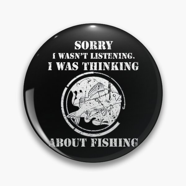 Item preview, Funny Fishing Lover Father Grandfather Sorry I Can't Talk I'm On Another Line designed and sold by 123428094.