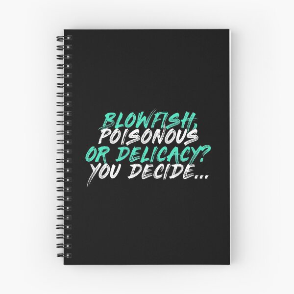 Item preview, Blowfish, poisonous or delicacy? You decide... designed and sold by Sticker Up.