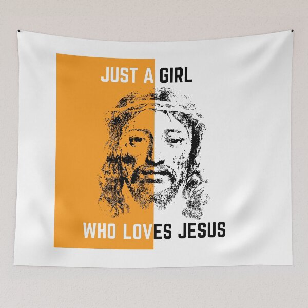 Artikelvorschau, Nur ein Mädchen, das Jesus liebt entworfen und verkauft von Shash31.