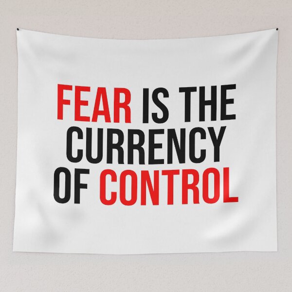 Item preview, Fear Is The Currency Of Control Quarantine designed and sold by Sour Soul.