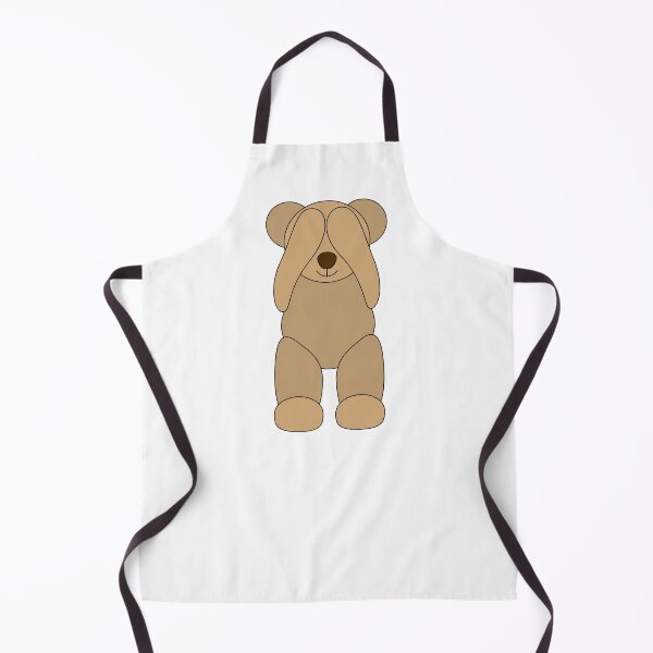 Item preview, Old teddy bear not seeing designed and sold by EngineerGoC.