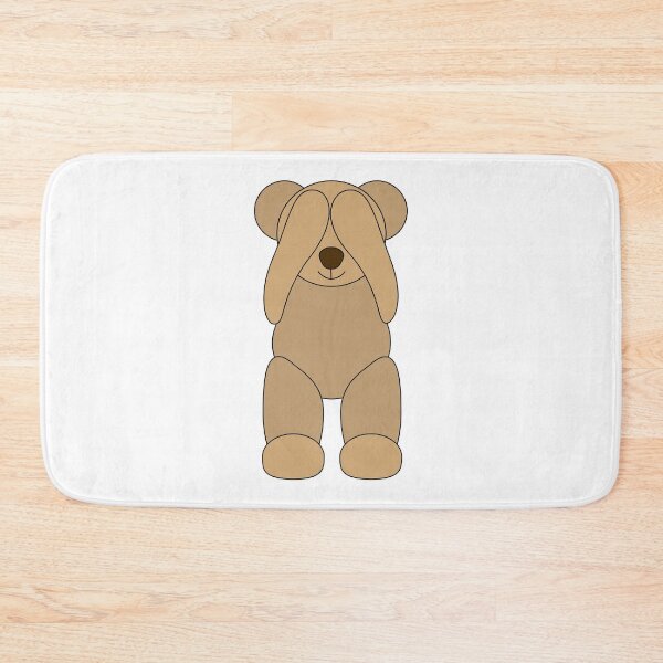 Item preview, Old teddy bear not seeing designed and sold by EngineerGoC.