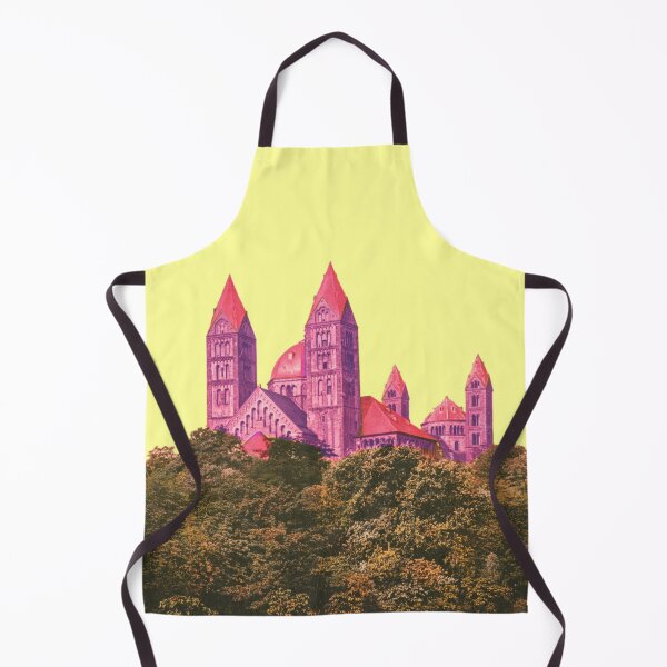 Item preview, Speyer Cathedral, elegant city view, Romanesque architecture, nostalgic designed and sold by Mauswohn.
