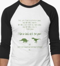 curse your sudden but inevitable betrayal, green, firefly Men's Baseball ¾ T-Shirt