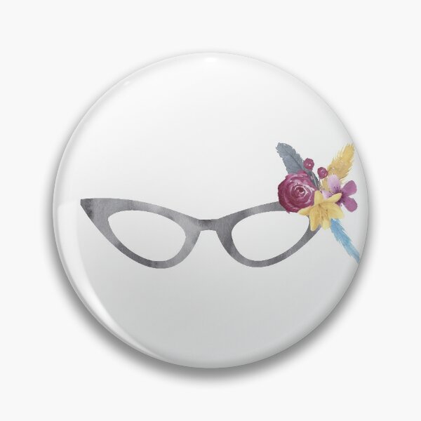 Item preview, Cat Eyeglasses With A Floral Bouquet designed and sold by Primroaddesigns.