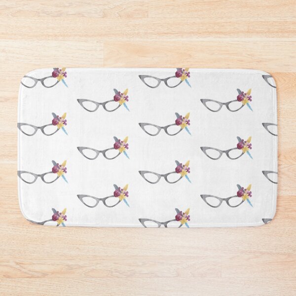 Item preview, Cat Eyeglasses With A Floral Bouquet designed and sold by Primroaddesigns.