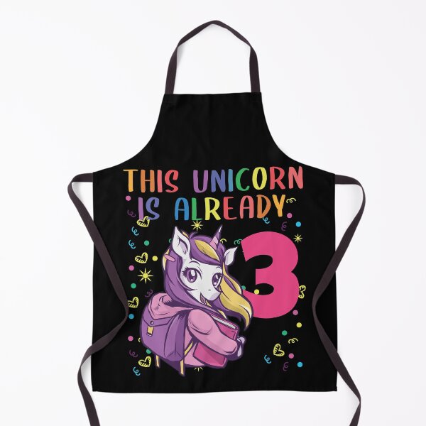 Item preview, Kids Unicorn 3 Years Old 3rd Birthday designed and sold by 123428094.
