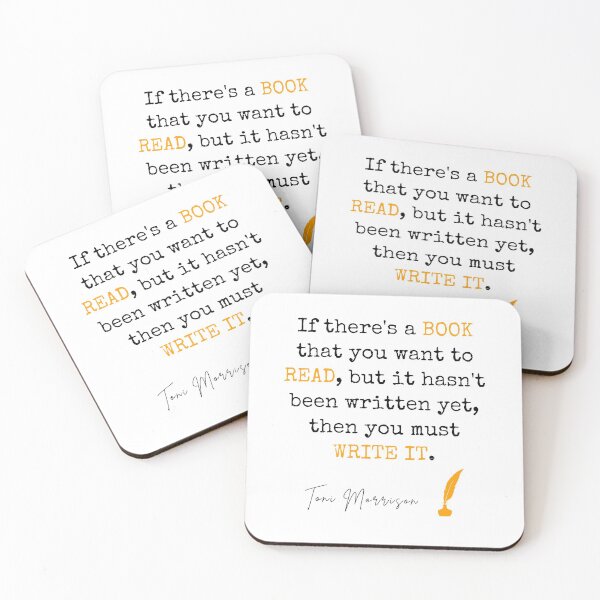 Item preview, If There's A Book - Toni Morrison Quote designed and sold by BeakHouse.