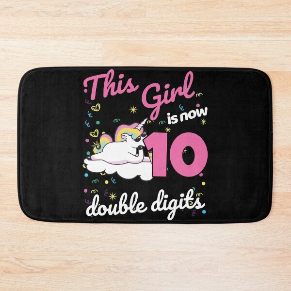 Item preview, 10th Birthday Gift Unicorn This Girl Is Now 10 Double Digits designed and sold by 123428094.
