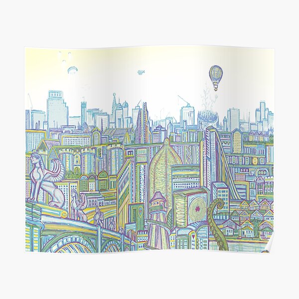 Megatropolis, Riddle District Poster