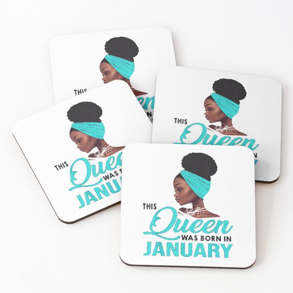 Item preview, This Queen Was Born In January Birthday for Black Women designed and sold by BibbsVincent.