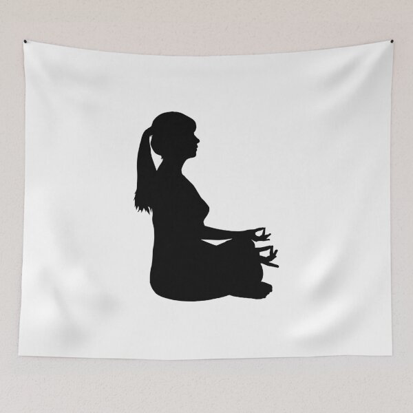 Item preview, Paisley Meditating Goddess Yoga designed and sold by salman4747.