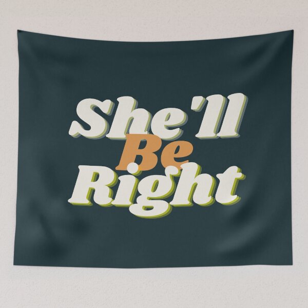 Item preview, She'll Be Right designed and sold by InputVSOutput.